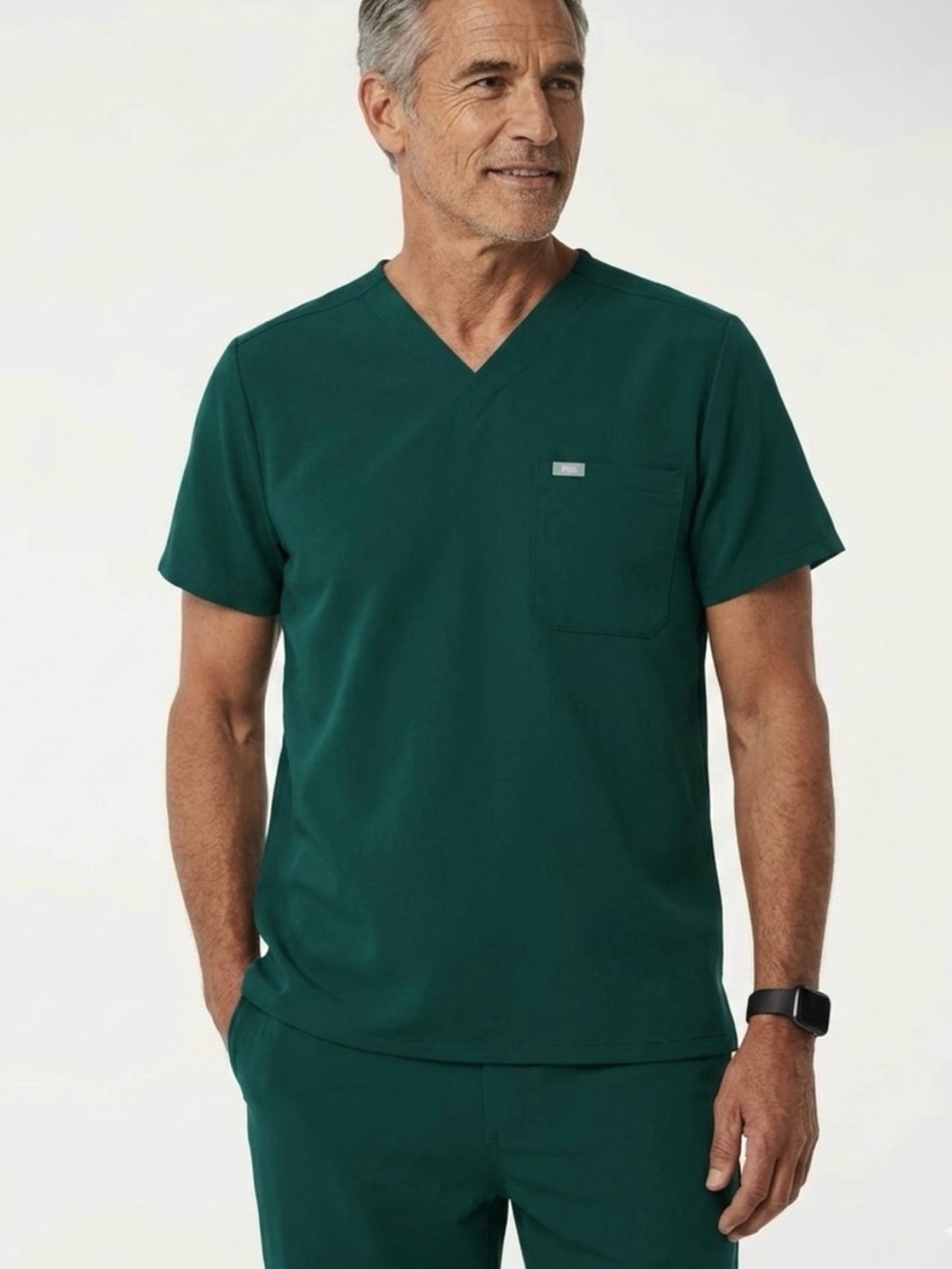 Figs Chisec ⚡ V-neck Sea Foam Green Scrub Top #4704 size 3XL